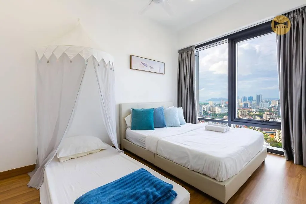 דירה ג'ורג' טאון Spacious 3Br In Tropicana 218 At Central Location & Food Hunt Friendly